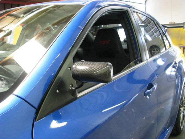 Subaru Impreza WRX/STI (2002-2007) Carbon Fiber Formula GT3 Carbon Fiber Mirror/Black