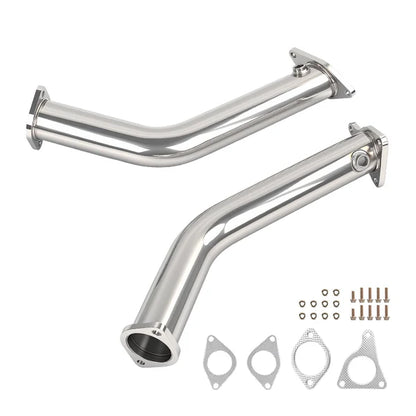 2017-2022 Infiniti Q60 VR30 Downpipe 2016-2024 Infiniti Q50 2023 VR30DDTT 22023+ Nissan Z w/ 3.0L VR30DDTT Race Lower Downpipes