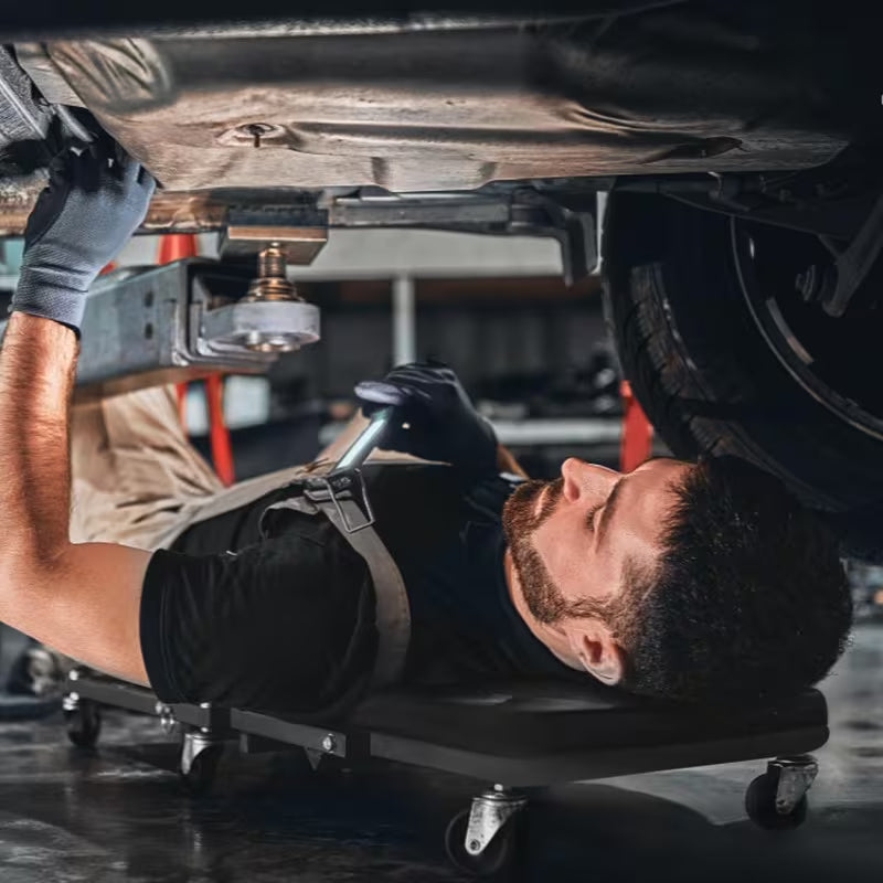 Heavy-Duty Tri-Fold Mechanic Creeper (3-in-1 Design)