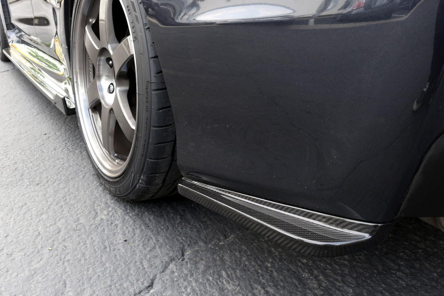 Carbon Fiber Subaru WRX /STI Rear Bumper Skirts 2015-21