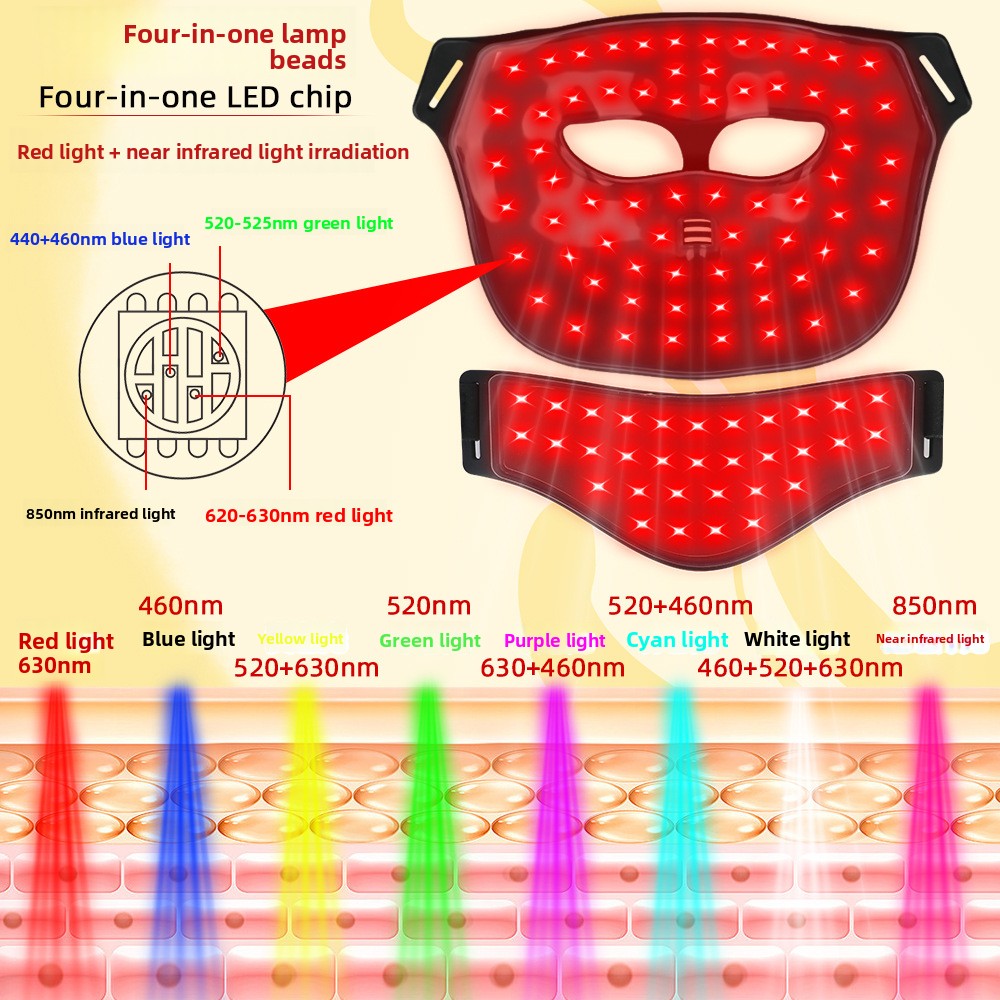 Wireless LED Photon Therapy Beauty Mask