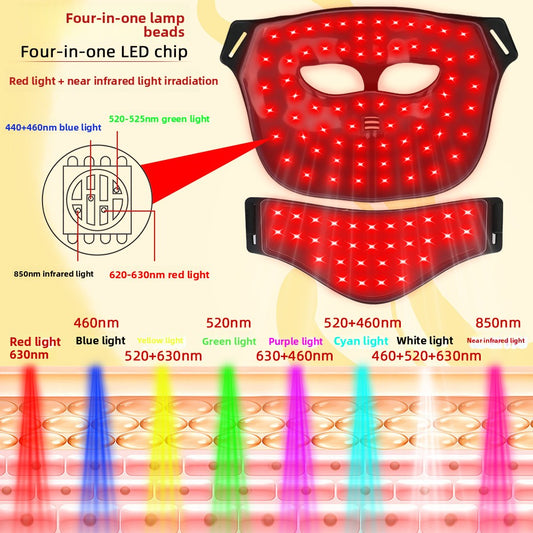 Wireless LED Photon Therapy Beauty Mask