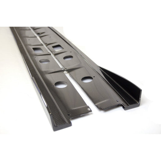 Audi R8 Carbon Fiber Side Rocker Extensions/ Side Skirt 2016-2018