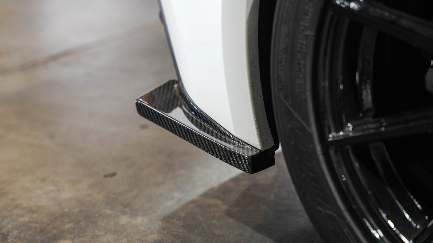 Carbon Fiber Toyota GR86/ Subaru BRZ Rear Bumper Skirts 2022-2024