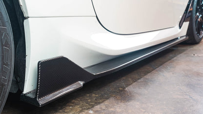 Carbon Fiber Toyota GR86/ Subaru BRZ Side Rocker Extensions 2022-2024