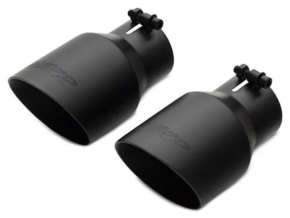 MBRP Ford Mustang 2.3 EcoBoost - not convertible 2015 - 2025, 3" Cat Back, Dual Split Rear, Race Version, 4.5" tips, Black Coated