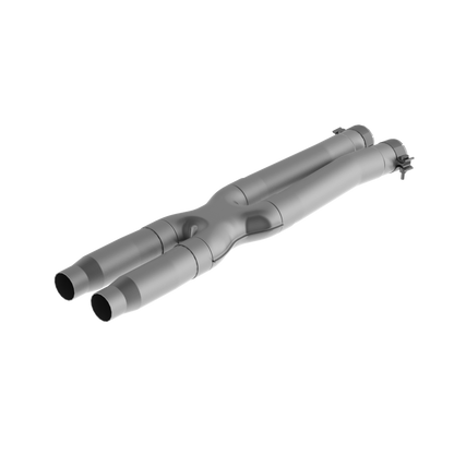 MBRP Ford Mustang GT350 2015 - 2020, 3" Resonator Delete X-Pipe, T409