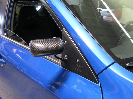 Subaru Impreza WRX/STI (2002-2007) Carbon Fiber Formula GT3 Carbon Fiber Mirror/Black