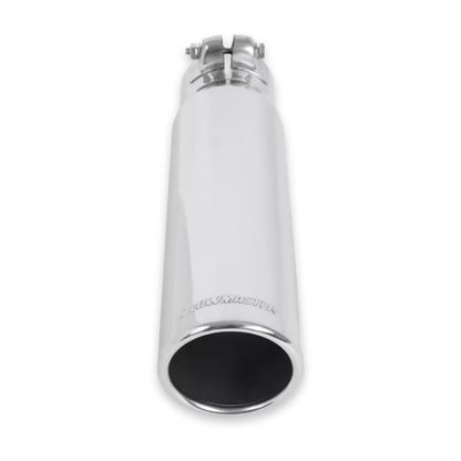 Flowmaster Exhaust Tip - 3.00 in. Rolled Angle Polished SS Fits 2.50 in. Tubing - clamp on