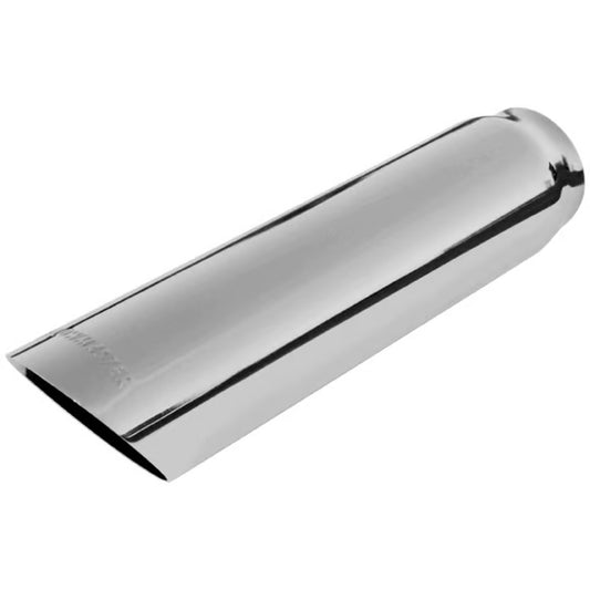 Flowmaster Exhaust Tip - 3.00 in. Cut Angle Polished SS Fits 2.50 in. Tubing - weld on