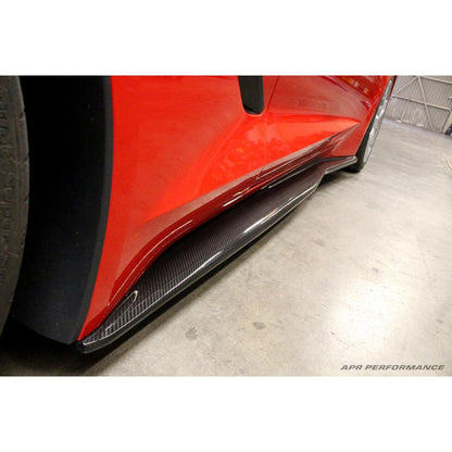 Carbon Fiber Chevrolet Corvette C7 / C7 Z06 Side Rocker Extensions / Side Skirt (2014–2019)