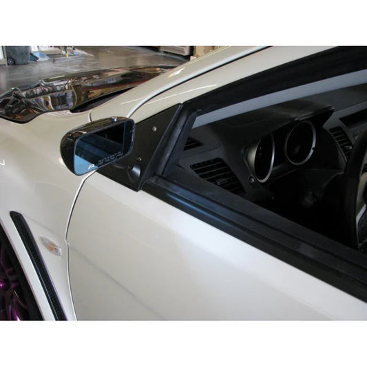 APR Performance Carbon Fiber Mitsubishi Evolution X (Evo X) Formula GT3 Mirrors 2008-2016