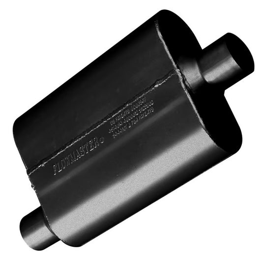 Flowmaster 40 Series - 2.25 Offset In / 2.25 Center Out - Aggressive Sound