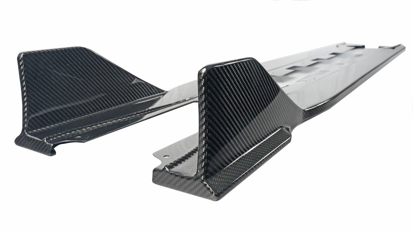 Carbon Fiber Toyota GR86/ Subaru BRZ Side Rocker Extensions 2022-2024